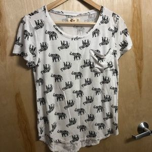 Hollister Elephant Soft Tee